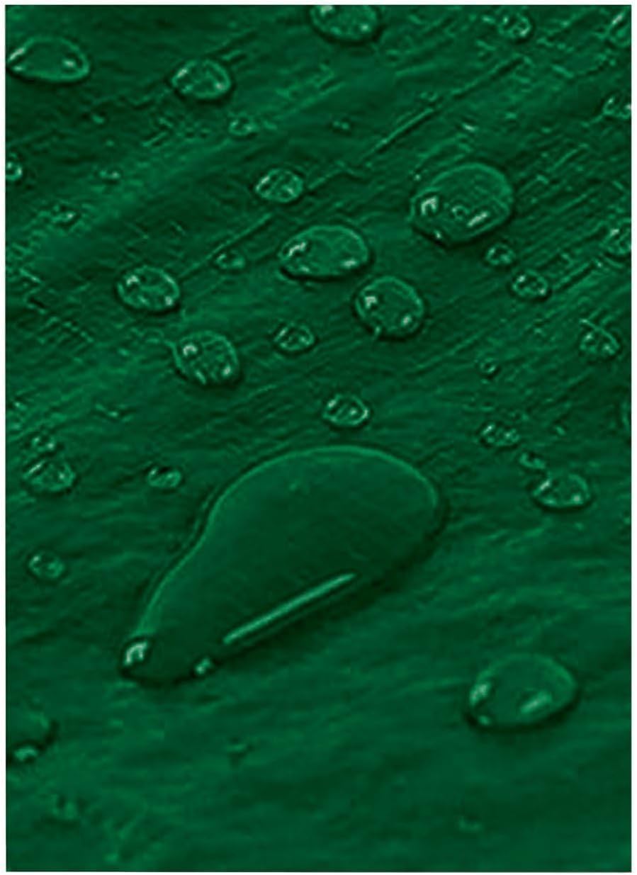 Mugar- Toldos o Lonas de Sombreo y Protección de 90g/m2 Medidas Disponibles - Resistentes a Rayos UV e Impermeables (8x12 Metros, Verde)