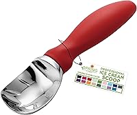 Vista 14 de Spring Chef - Cuchara de helado de metal resistente - Cuchara de helado apta para lavavajillas - Pala de helado comercial - Utensilios de cocina