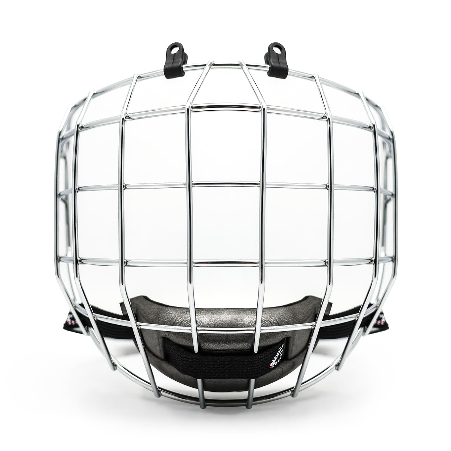 Hockey Goalie Cage Mask Replacement – Round Iron Wire Face Mask Cage for Ice Hockey Helme…