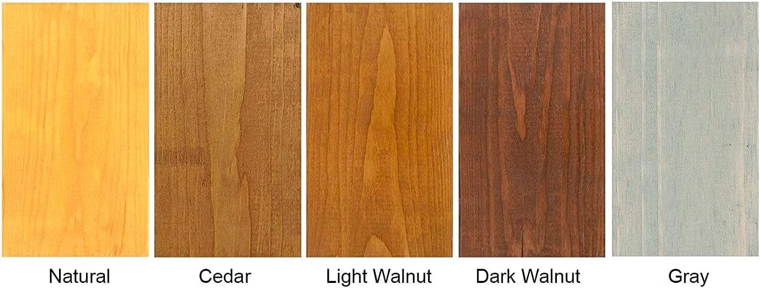 #1 Deck Premium Semi-Transparent Wood Stain for Decks, Fences, Siding (Gray, 1 Gallon)