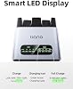 llano set de 2 baterías LP-E17 y cargador rápido de 20W de 2 ranuras, aluminio CNC | para Canon EOS R50 50V R100 RP R10, 250D, 200D, 850D, 800D, 750D, 760D, EOS M3, M5, M6, pantalla LED de energía 7