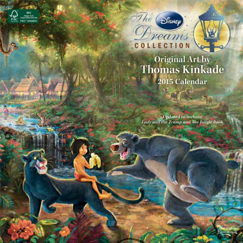 Thomas Kinkade: The Disney Dreams Collection 2015 Wall Calendar Calendar – Wall Calendar, June 10, 2014