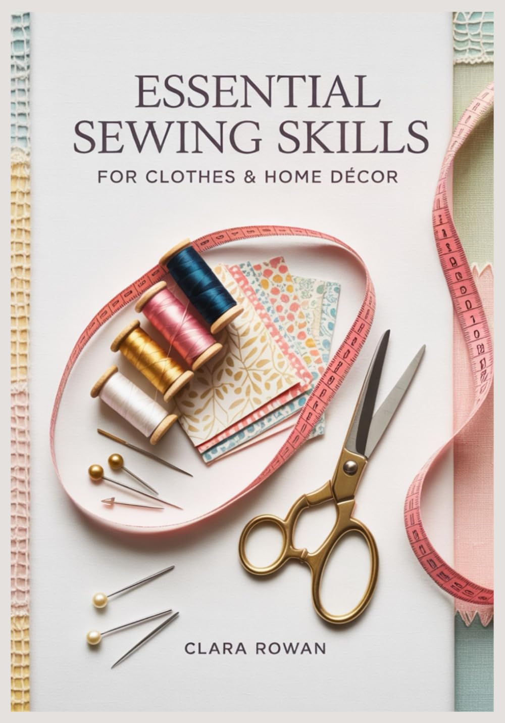 Essential Sewing Skills for Clothes & Home Décor: A Beginner’s Step-by-Step Guide to Quick, Beautiful Projects for Your Home and Wardrobe