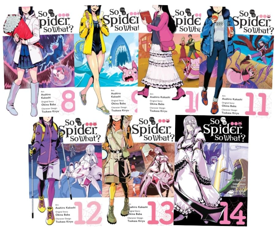 So I'm a Spider, So What? (Manga) Series 7-Book Set II – Volumes 8 to 14      Paperback – February 21, 2025