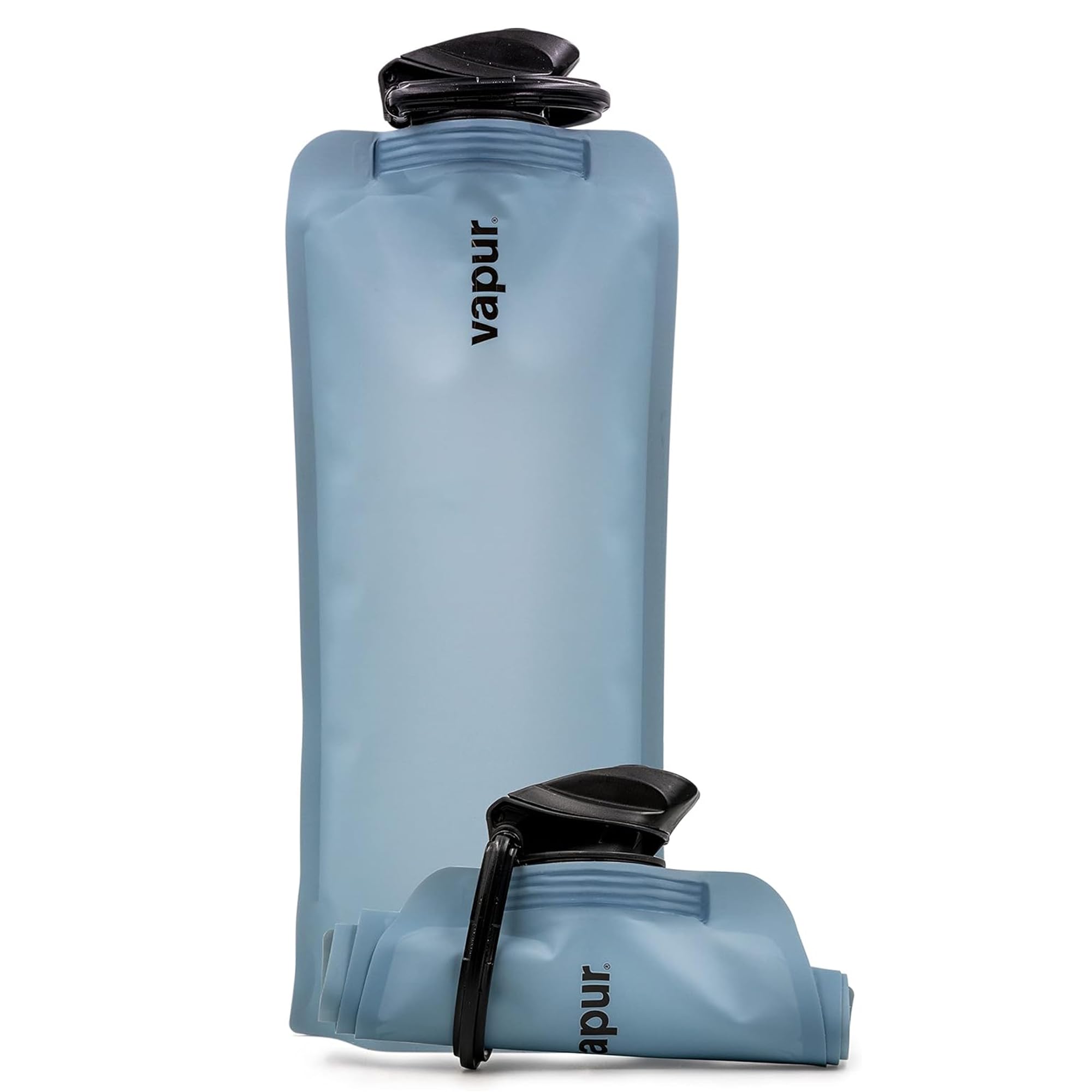 Vapur Wide Mouth Anti-Bottle 1L Blue Steel