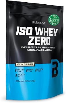 BioTechUSA ISO Whey Zero Isolate 100٪ Pure Protein 500g - Vanilla