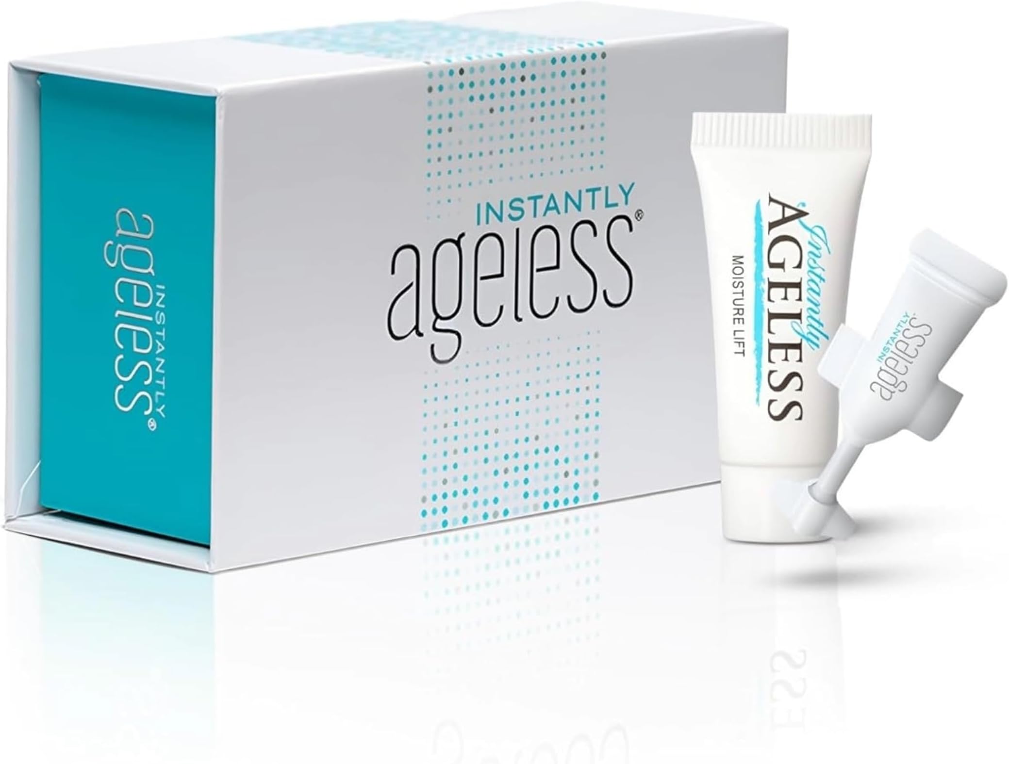 Instantly Ageless - Instant Face Lift Cream - Skin Care for Anti Aging face cream - Wrinkle Tightener - Instant Under Eye Bags Remover - Facelift in a Box of 25 Vials