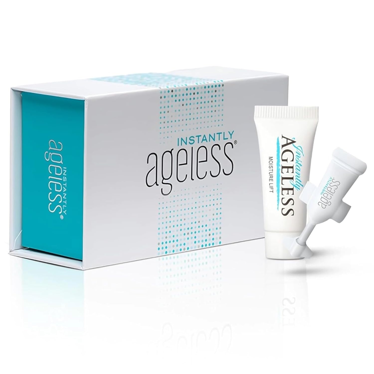 Instantly Ageless - Instant Face Lift Cream - Skin Care for Anti Aging Face Cream & Moisturizer with Vitamin C - Wrinkle Tightener - Instant Under Eye Bags Remover - Facelift in a Box of 25 Vials