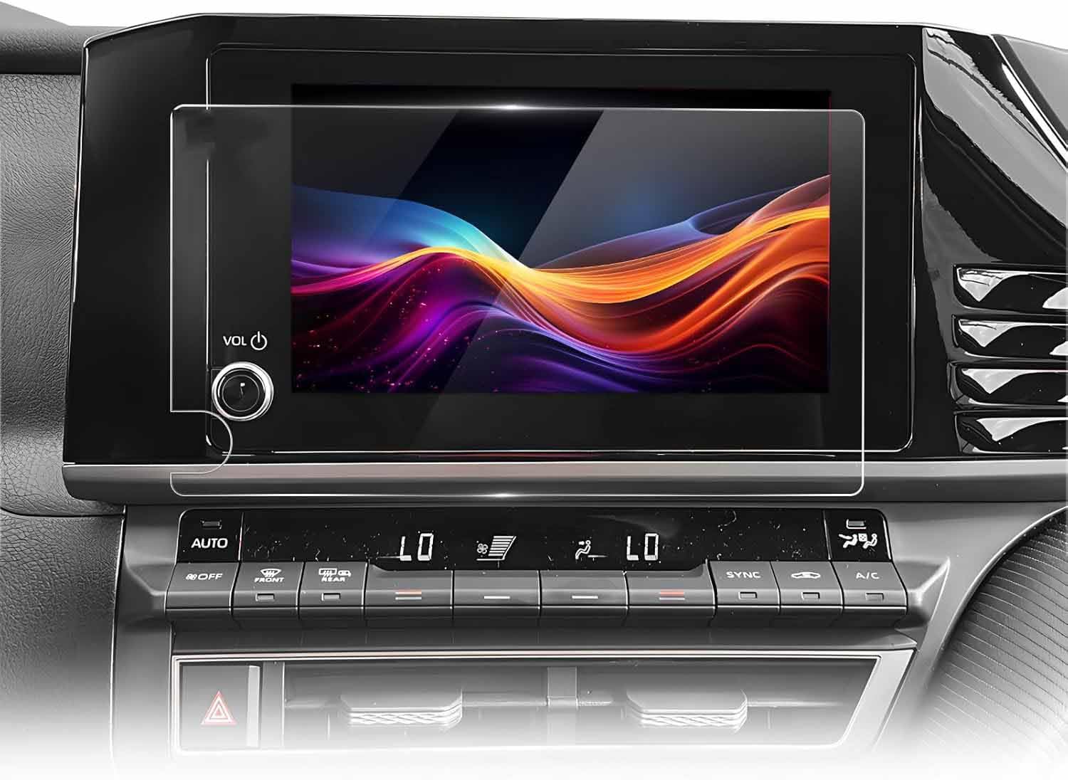 CDEFG Tempered Glass for 2025 2026 Toyota Camry Screen Protector, 8 Inch Touchscreen, Camry 2025+ (LE, SE) Accessories