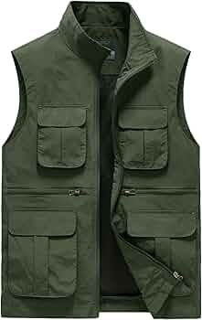 KBOPLEMQ Gilet D'été Pour Homme - Léger Et Respirant - Léger