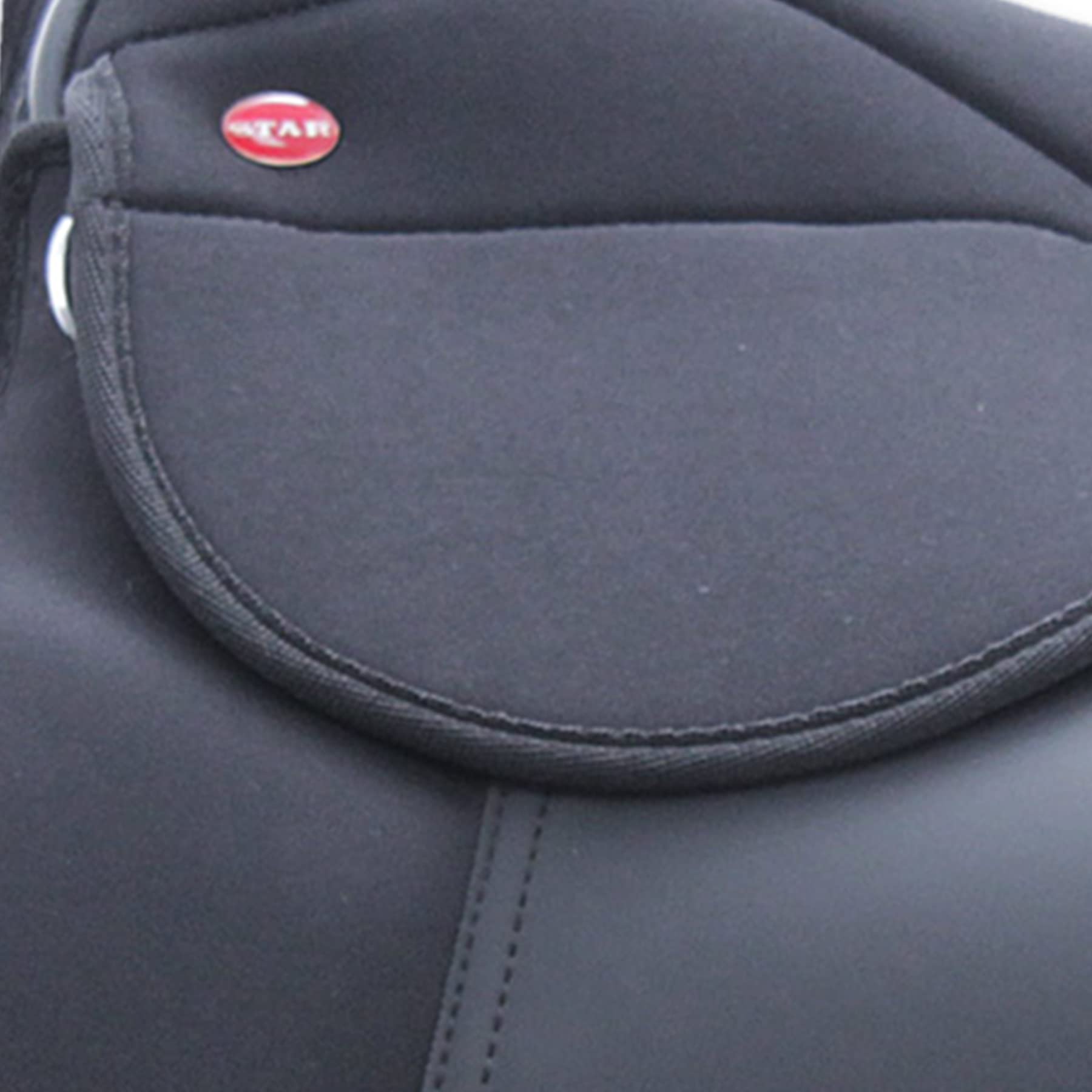 STAR Vielseitigkeitssattel, schwarz, 16.5"/42 cm