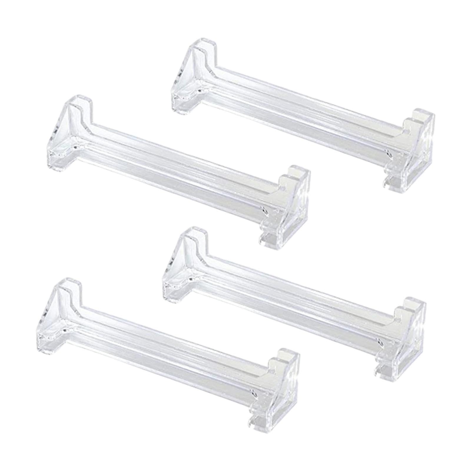 Bothyi 4X Vertical Blind Valance Corners Dust Cover Vertical Track Parts Sturdy Portable Clear Valance Corners Blind Valance Corners