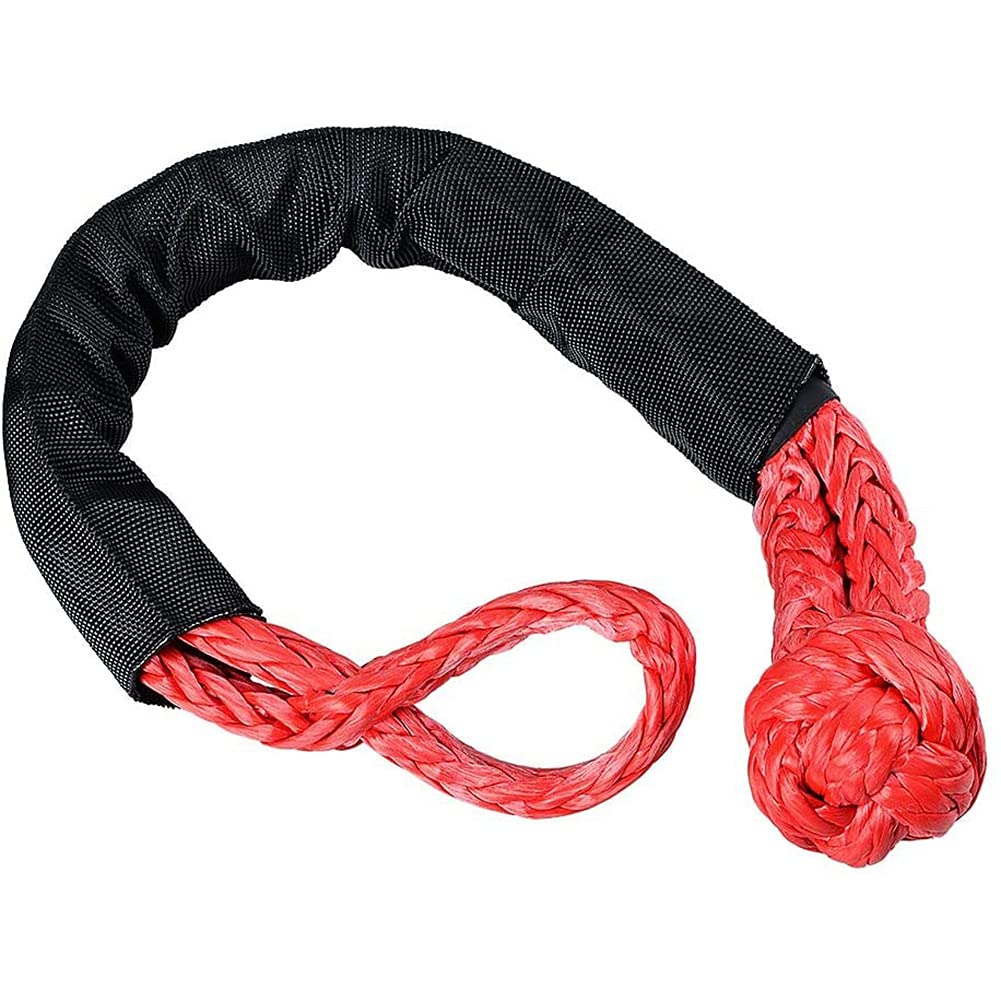 Corda sintetica per verricello 12mm x 12m cavo sintetico di recupero di rimorchio del cavo di Uhmwpe della corda dell'argano for il camion SUV del fuoristrada 4WD per ATV UTV