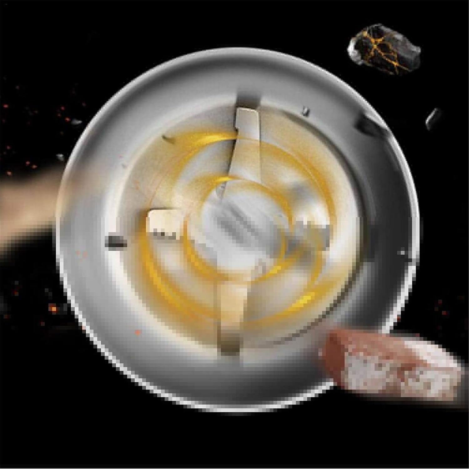 Mini Electric Coffee Grinder,Multifunction Smash Machine for Seed Bean Nut Herb Grain Pepper