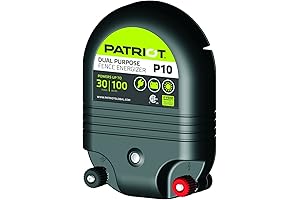 Patriot P10 Dual Purpose Electric Fence Energizer