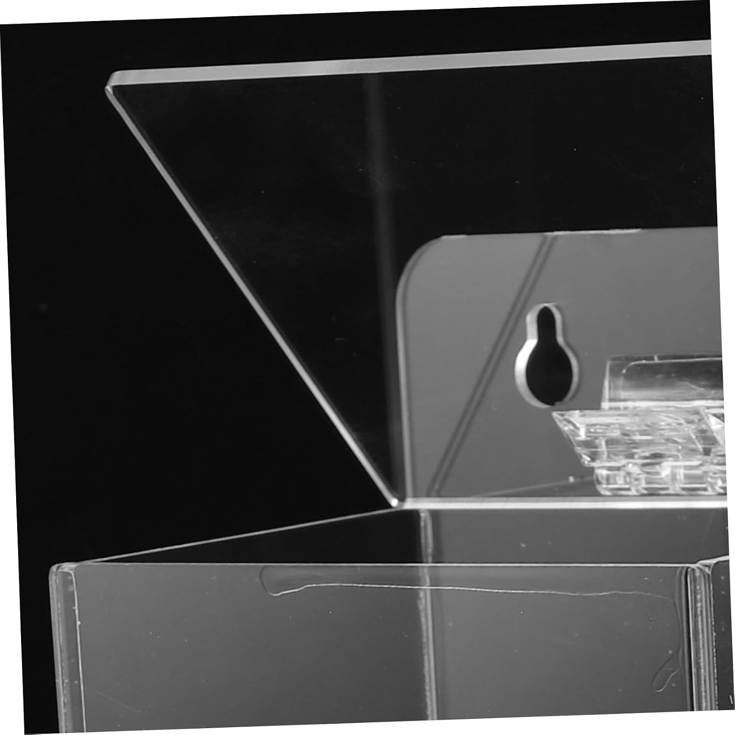 Acrylic Glove Storage Box for Work Gloves Wall Mount Mask Holder Dispenser for Men Dispenser Box Food Service