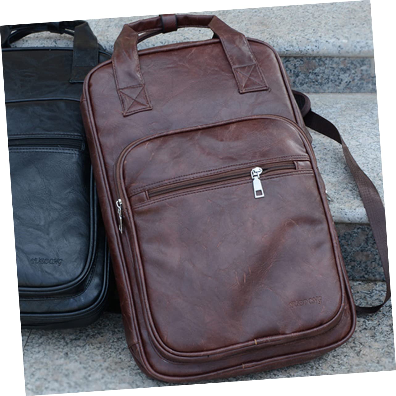 Vaguelly Borsa Porta Bacchette per Batteria Multifunzionale in Nylon 420d, Leggera e Resistente, Tracolla, per Sala Prove e Spettacoli