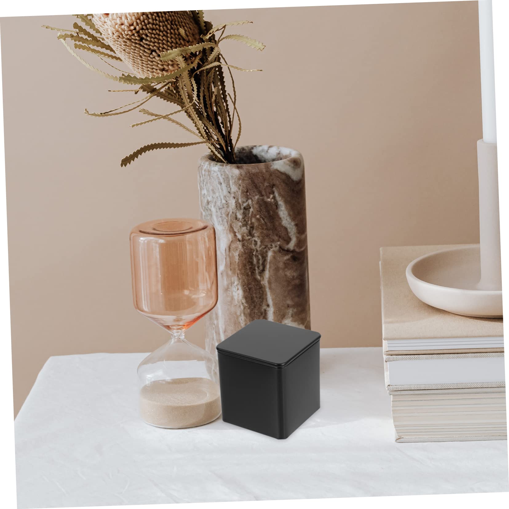 MAGICLULU Lot De 5 Boîtes De Rangement Rectangulaires En Métal - En Fer