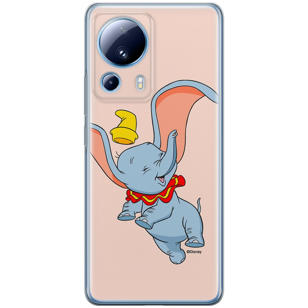 ERT GROUP mobile phone case for Xiaomi 13 LITE/CIVI 2 original and officially Licensed Disney pattern Dumbo 015 optimally adapted to the shape of the mobile phone, case made of TPU