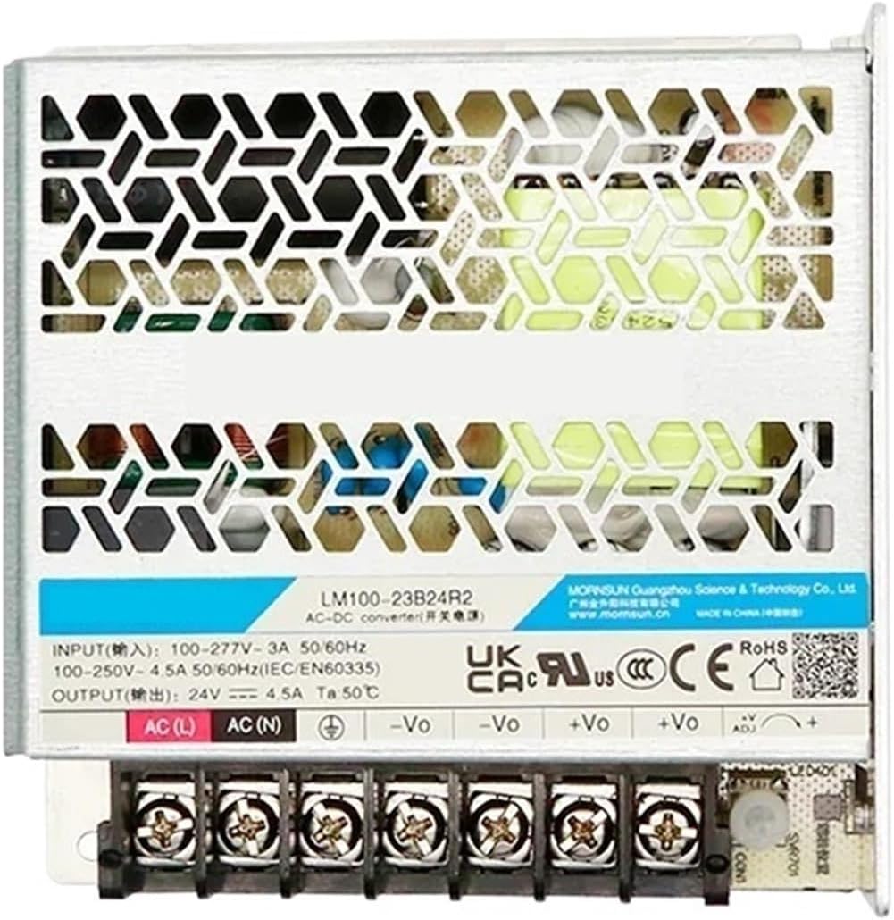 LM100-23B24R2 85-305VAC Enclosed AC to DC Switching Power Supply 24V 100W AC DC Converter