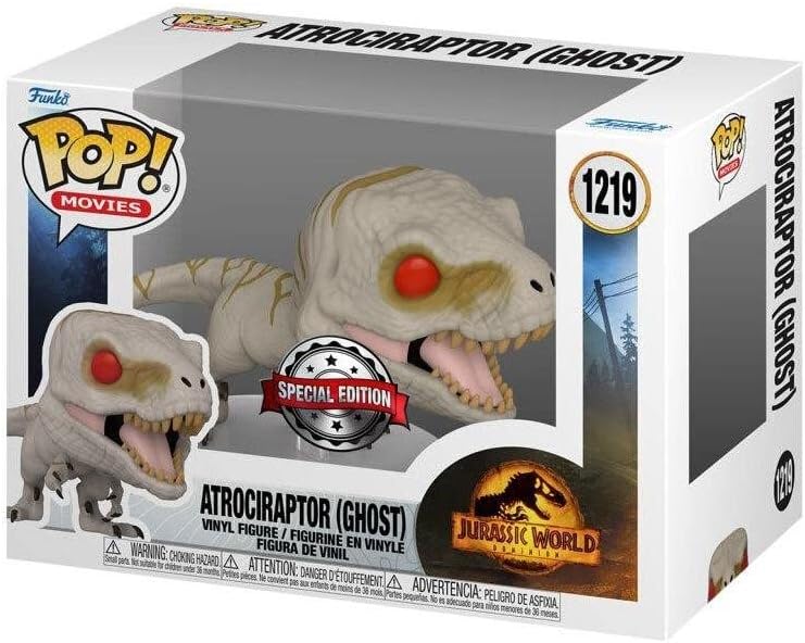 Miniatura 2 de Funko Películas Jurassic World Dominion - Atrociraptor (Ghost) - Target Exclusive