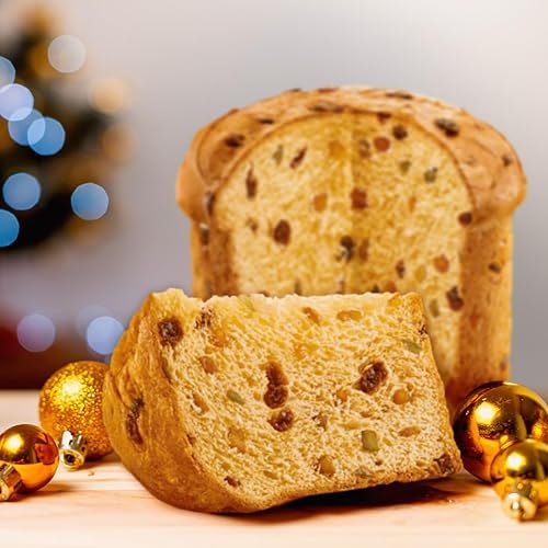 Miniatura 6 de Bauducco Classic Panettone - Pastel navideño húmedo y fresco, receta tradicional italiana con fruta confitada y pasas, 24.0 onzas (paquete de 1)