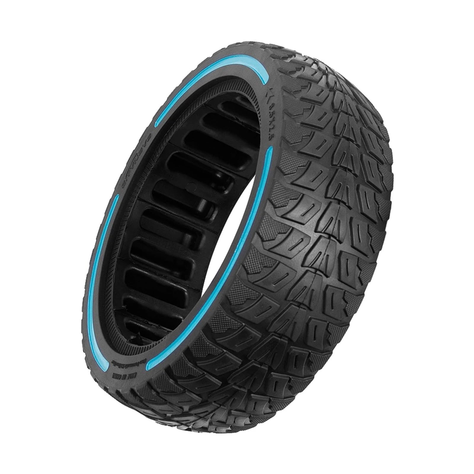 Pneus Tout-Terrain Trottinette Pneu Tout-Terrain Solide De 8,5 Pouces for Pneus Tubeless Résistants for Scooter Électrique, en Caoutchouc, X 2