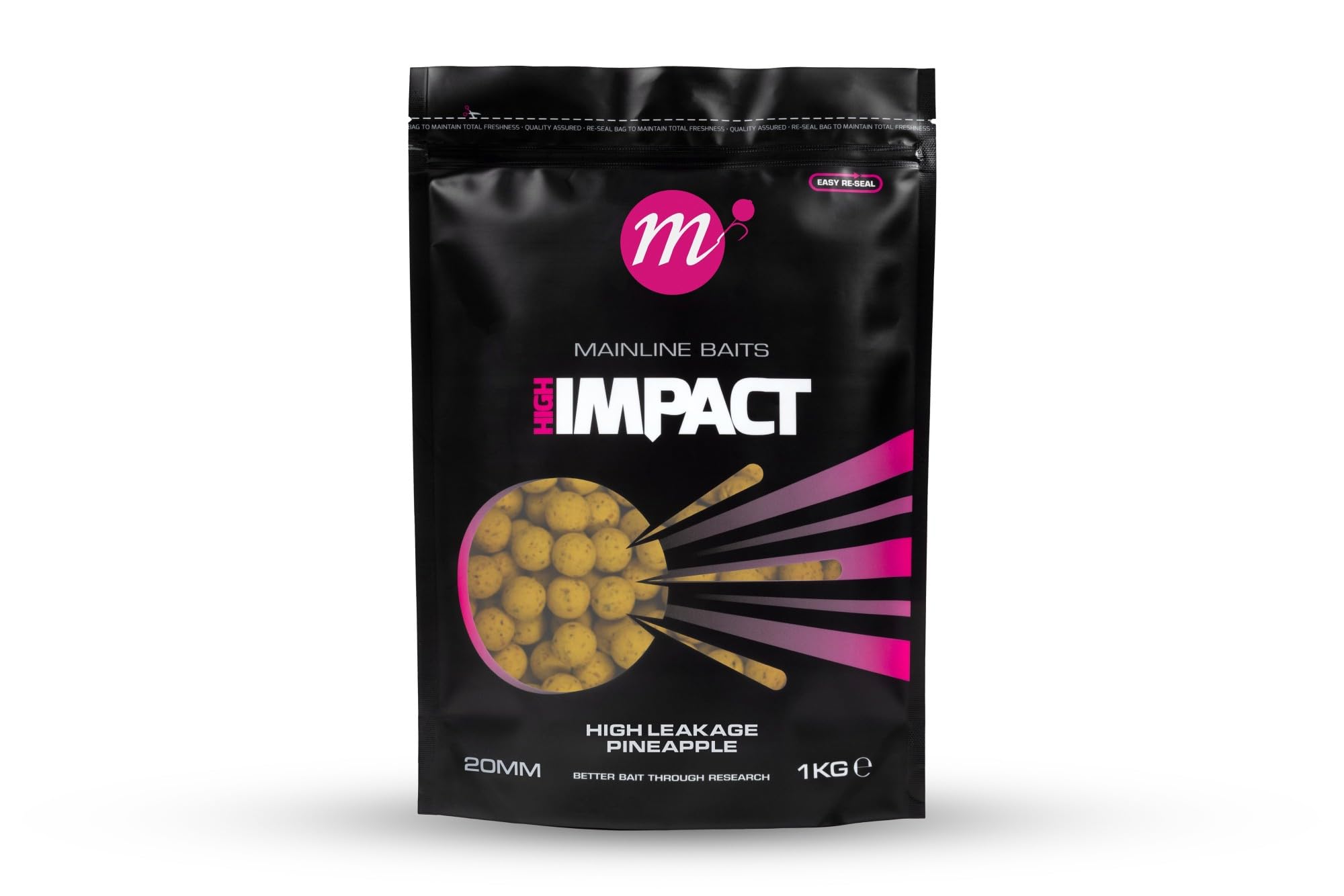 Mainline Baits High Impact 20mm High Leakage Pineapple 1kg