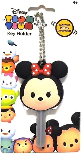 Disney Tsum Tsum Minnie Mouse - Llavero de PVC suave al tacto, multicolor, 3 pulgadas