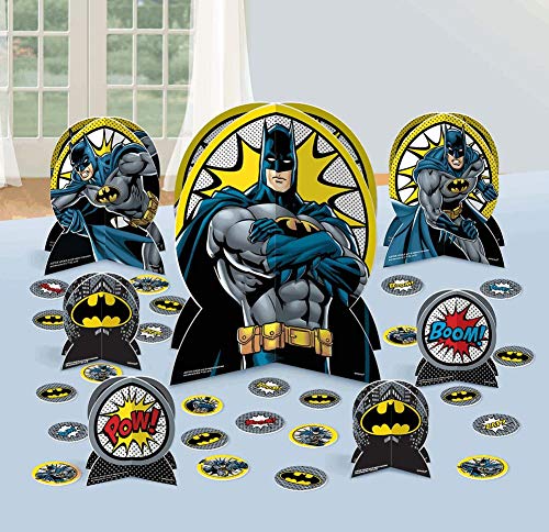 Kit décoration Batman amscan 27 pièces pour anniversaire garçon