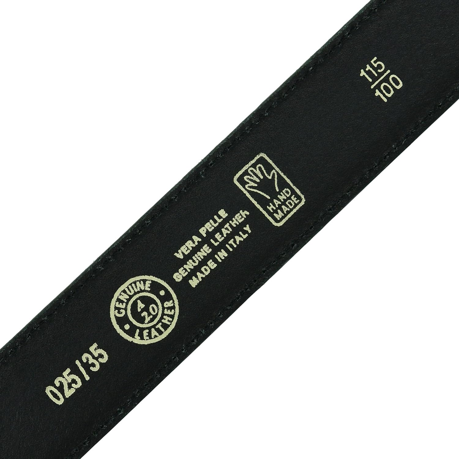 Cinturón de Gamuza para Hombre y Mujer, Piel Auténtica, Made in Italy, Ajustable