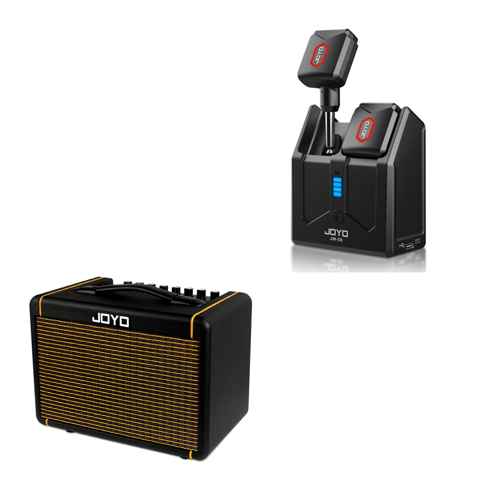 Amazon.com: JOYO 20W Acoustic Guitar Amp (AC-20S) and 5.8GHz