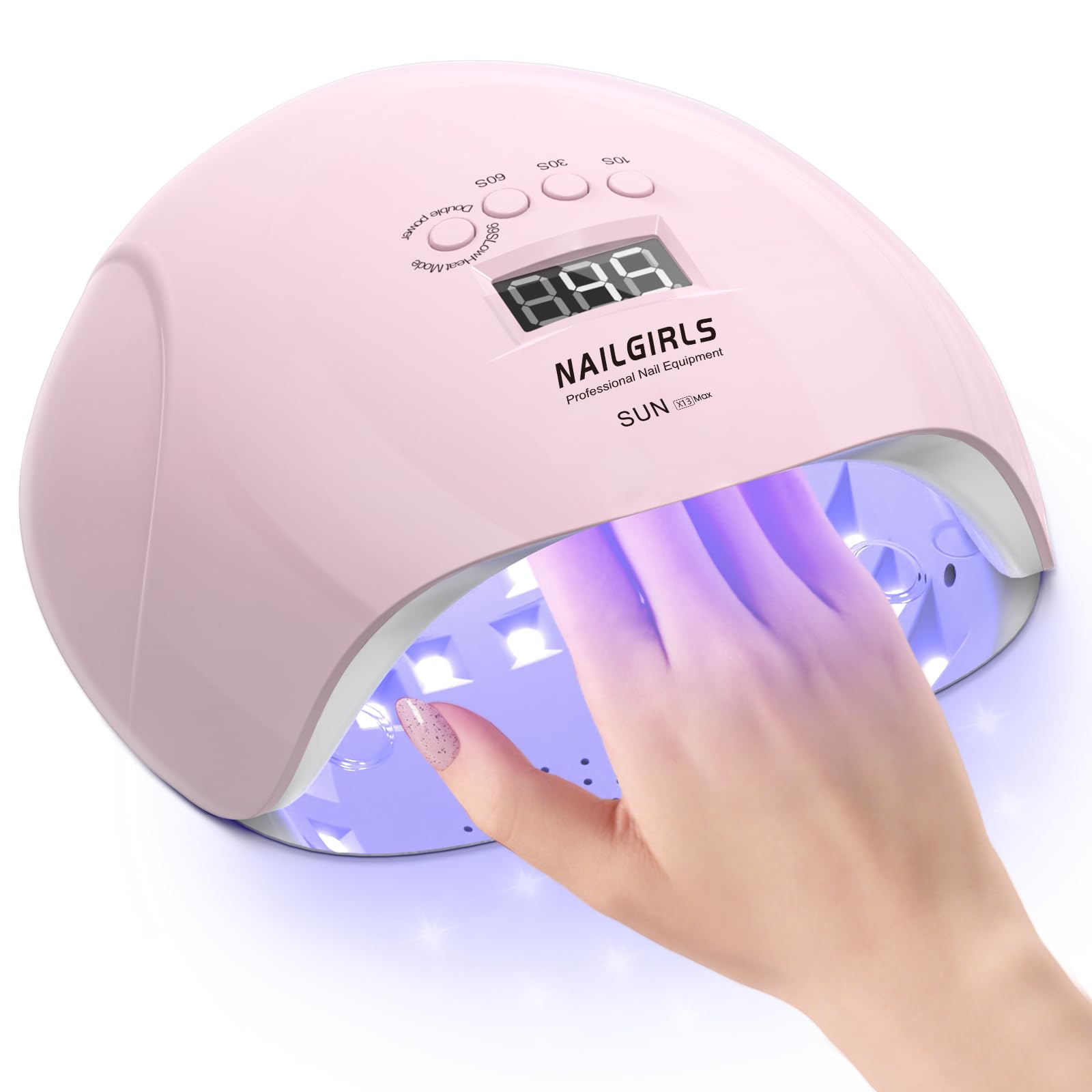 Amazon.co.jp: 2026最新 ジェルネイル ライト, NAILGIRLS 220W LED UV
