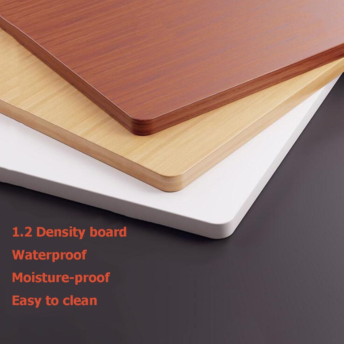 Supporto per Stampante con Ruote bloccabili, ripiano Mobile per Stampante/fotocopiatrice, Design Quadrato in Legno, Ideale per casa o Ufficio.