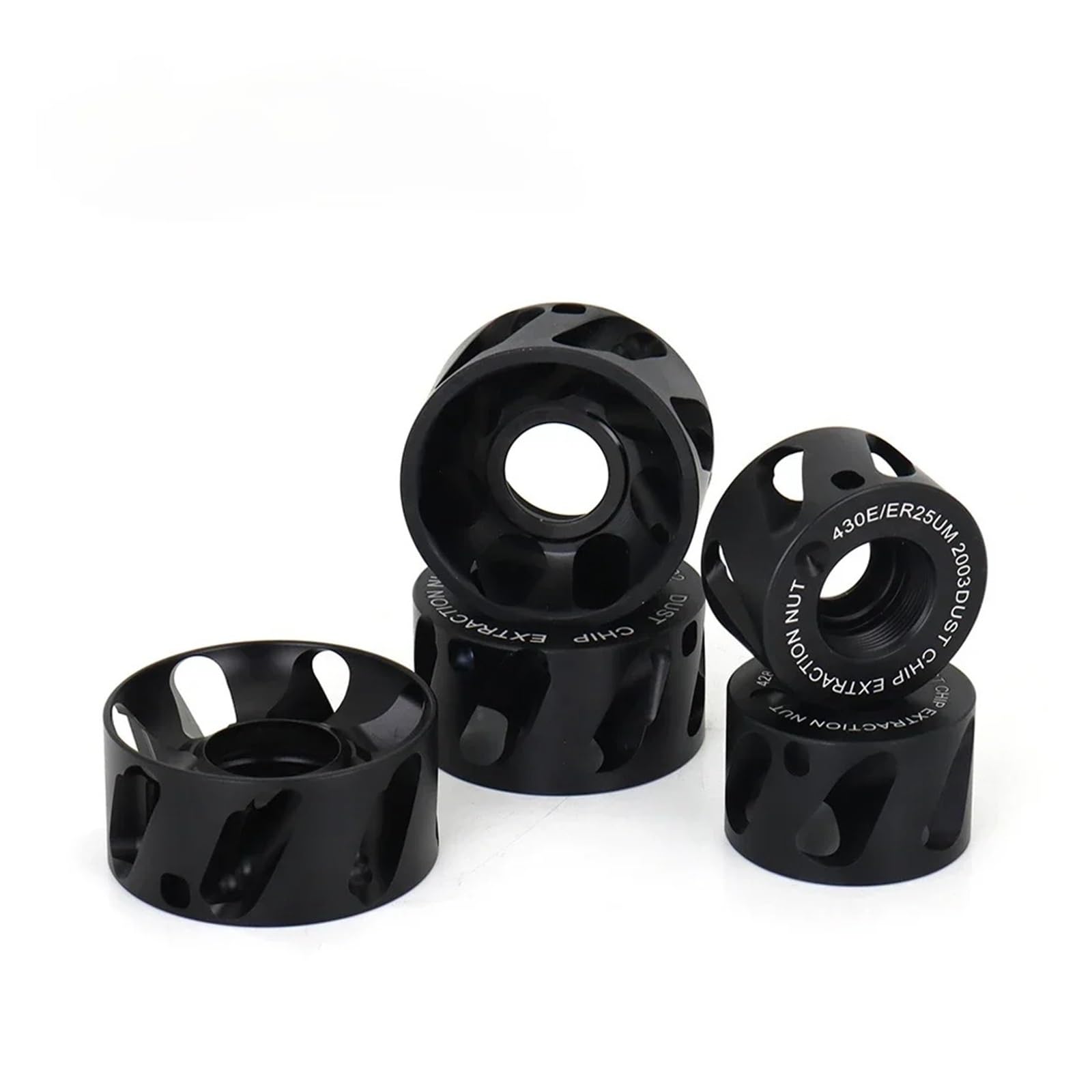 Ozliyy Er32um Vacuum Nut For Er20 Er25 Er32 Er40 Collect Chuck Cnc Router Dust Extraction Nuts(Er32um)