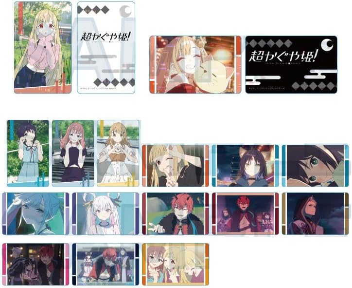 Super Kaguya Princess! Trading Scene Hologram Cards Box of 16