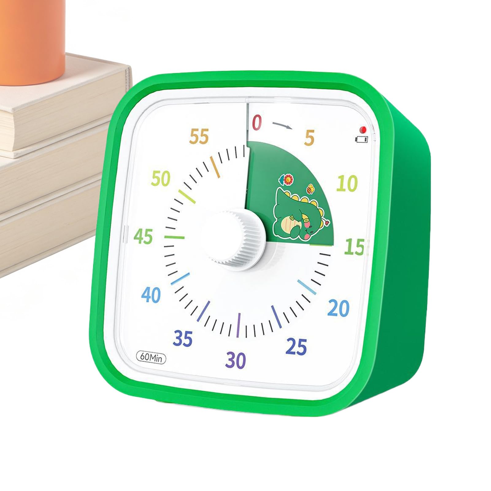 Horloge visuelle de classe et minuteur de bureau avec alarme pour apprentissage