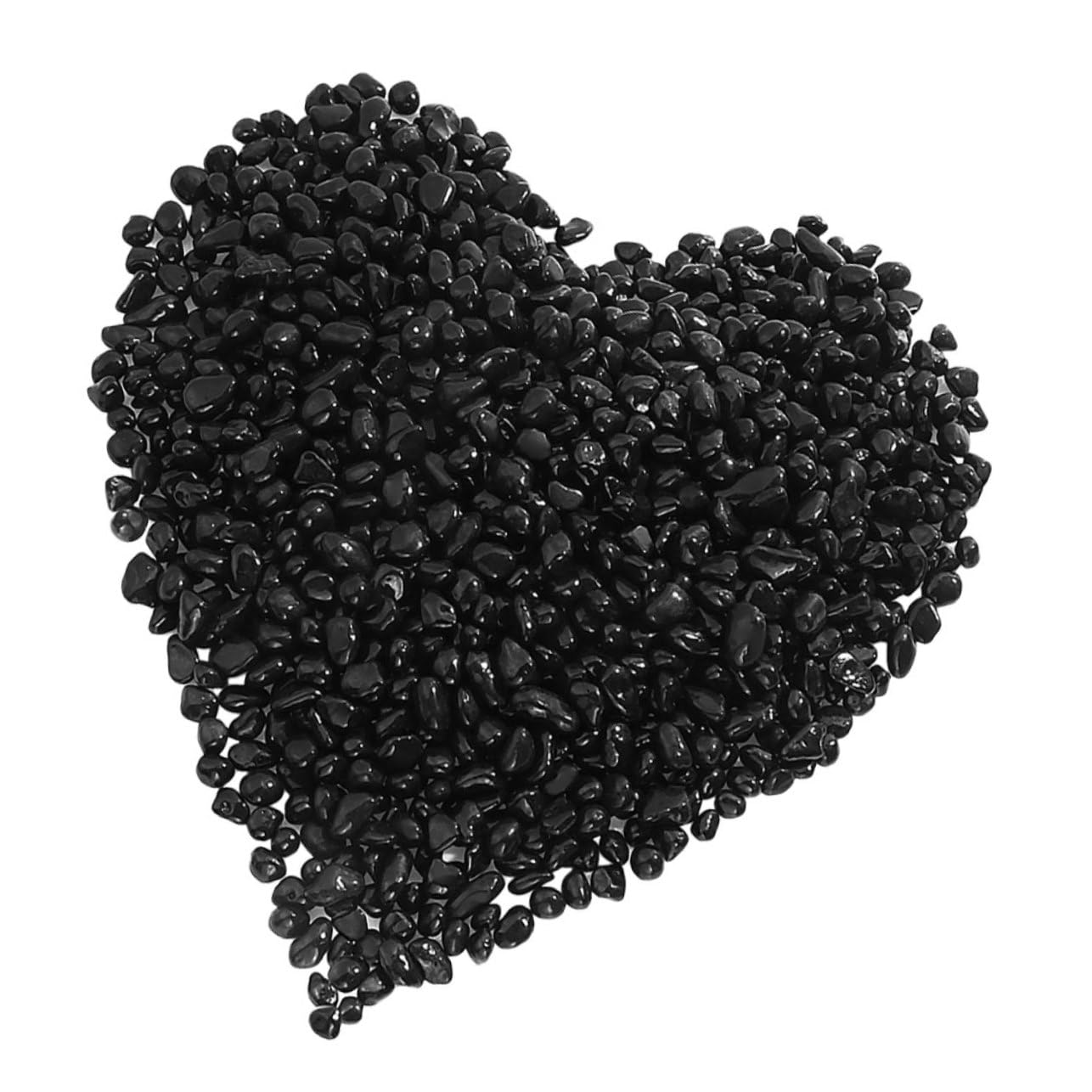 COSMEVIVI 1 Aquarium Fish Tank Sands Fish Rocks for Tank Black Pebbles Stones for Black Stones Fish Tank Gravel Rocks for Fish Tank Fish Tank Used Rocks Clay Pebbles for Plants