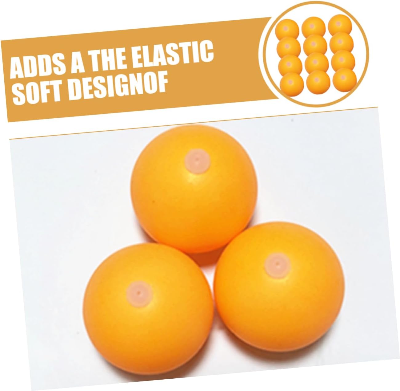 100pcs Elasticity Enhanced Table Tennis Balls Plastic Pingpong Balls for Training Leisure