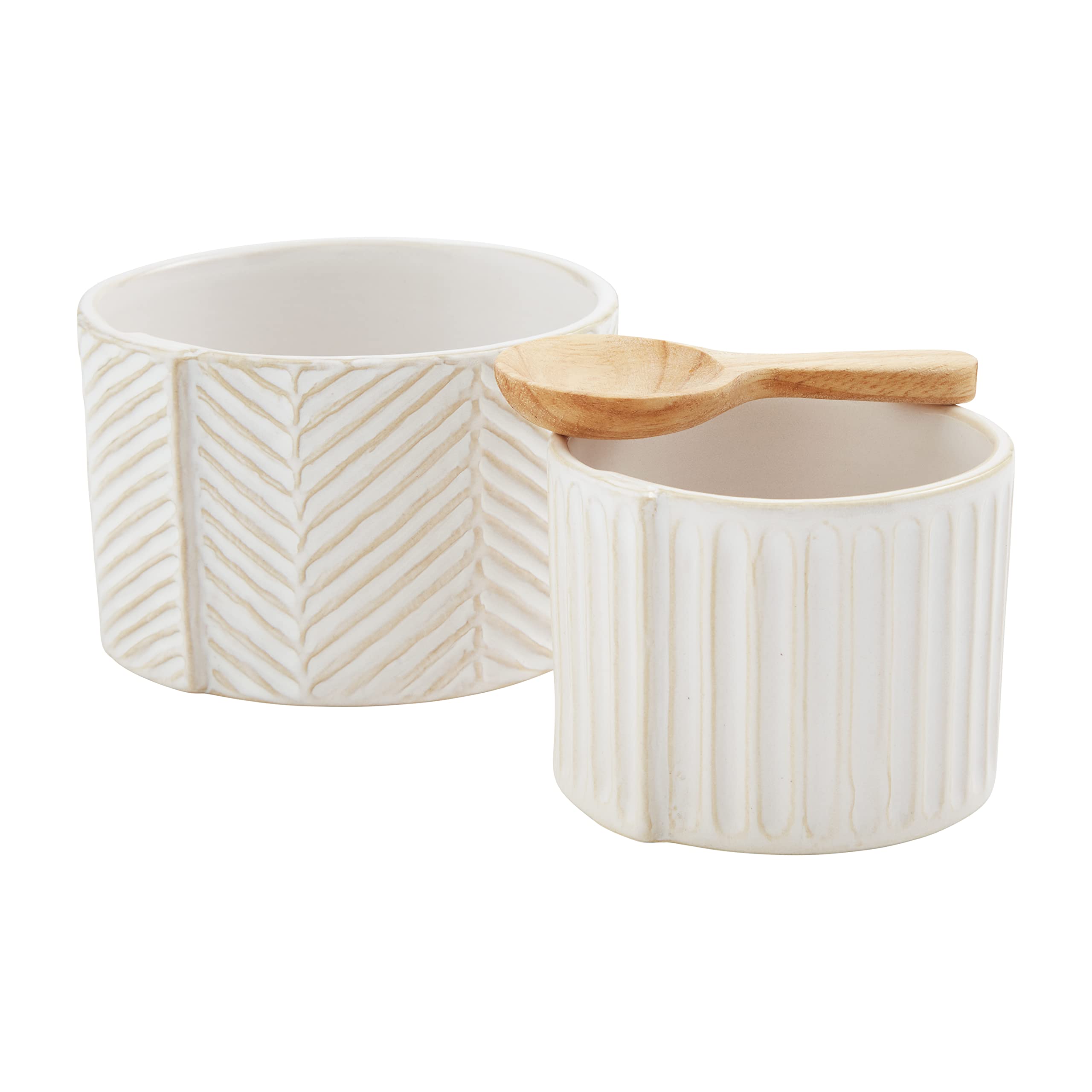 Mud Pie Stoneware Nested Dip Cups, small 2 3/4