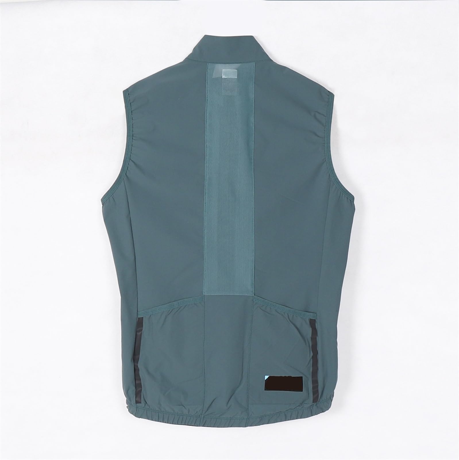 Chaleco Ciclismo Chaleco clásico ligero y resistente al viento for ciclismo for todas las estaciones, tejido elástico for hombre con cremallera bidireccional