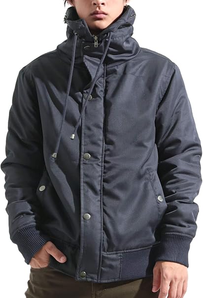 Amazon バレッタ ボリューム ネック 中綿 ジャケット ミリタリー ブルゾン アウター 冬 メンズ ネイビー Xlサイズ コート ジャケット 通販