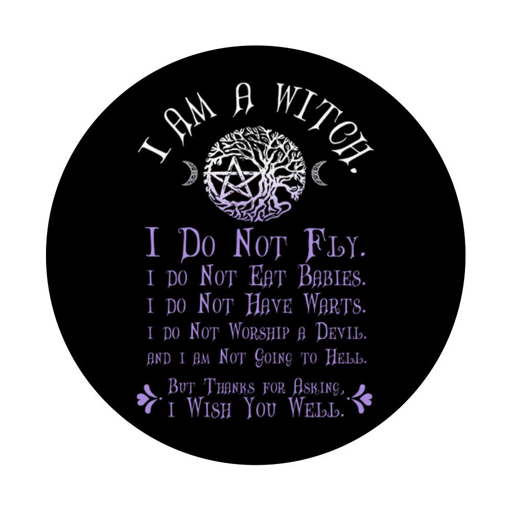 Witchcraft Witchery Witch Witch's Wicca Wiccan Magic Circle Popsockets Popgrip - View #10