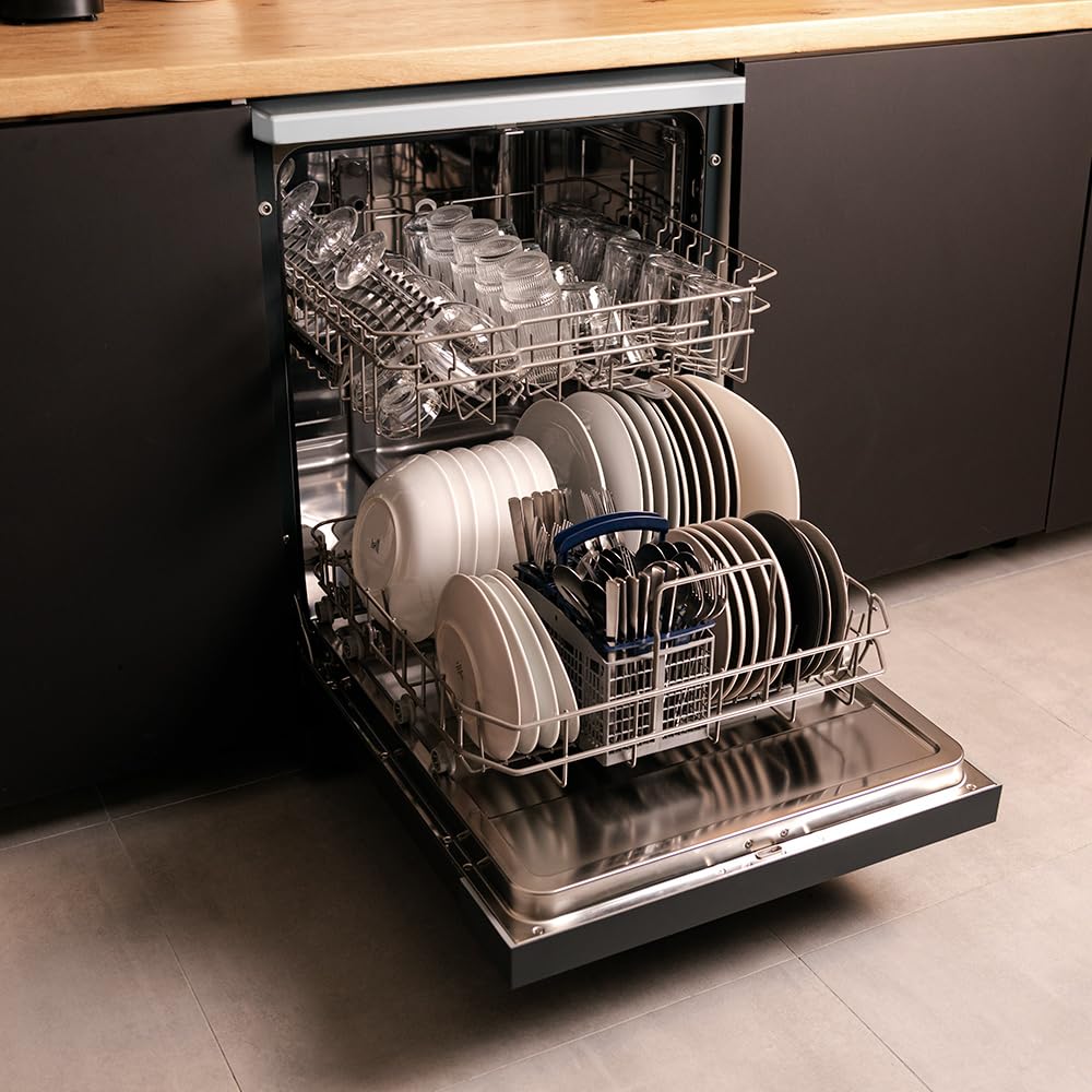 Cecotec Lave-vaisselle Autonome 60 cm Bolero Aguazero 6110, 1850 W, 13 Couverts, 6 Programmes, Dry+