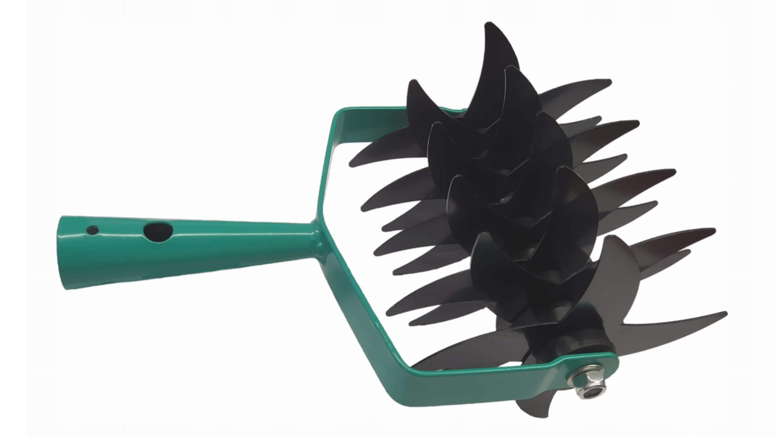 Fraiseuse à étoile, collecteur de sol, cultivateur, tête d'appareil 9 étoiles, 18 cm