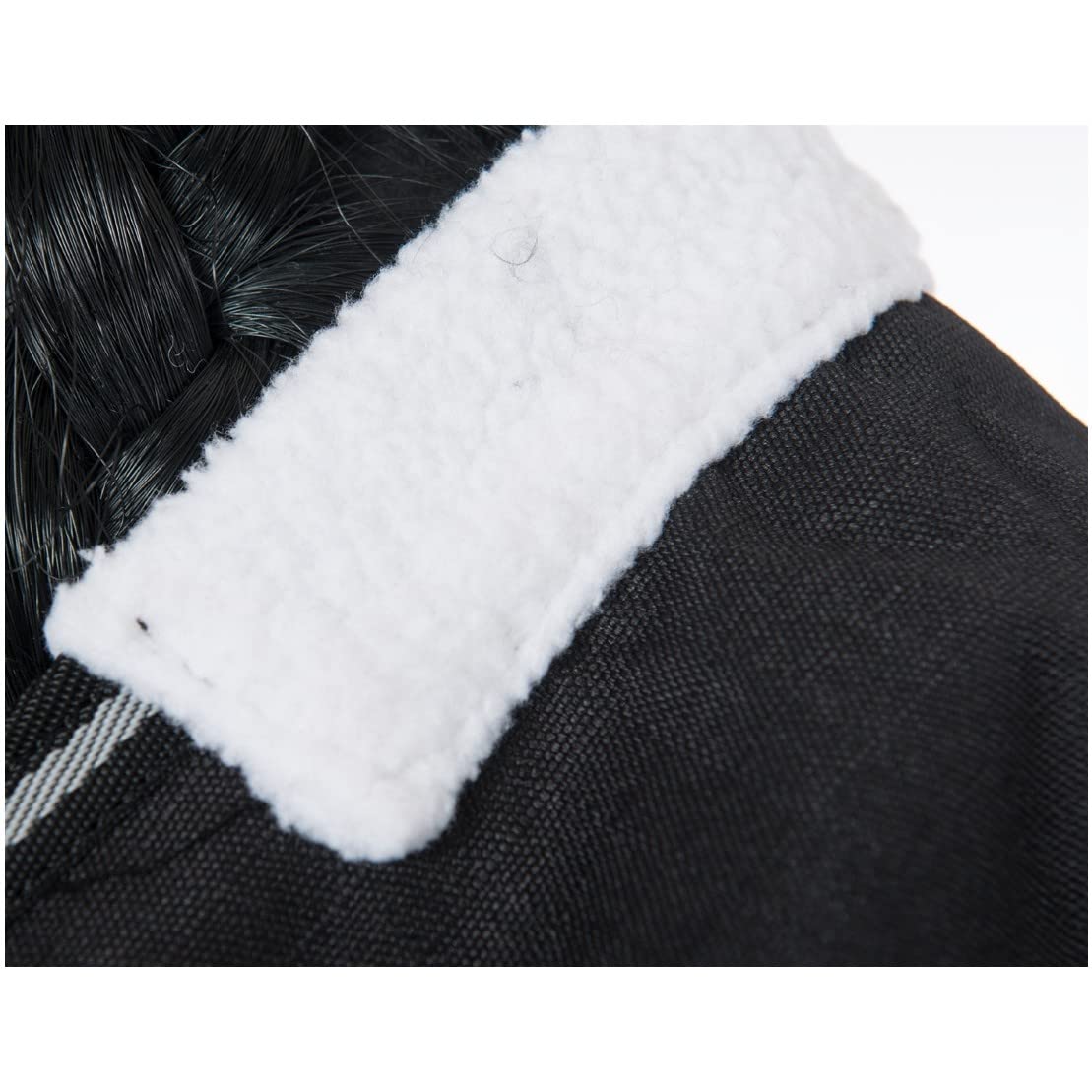 RL24 - Winterdecke 600D Basicline – Schwarz/Grau – 105cm (300g/m²) | Decke mit Füllung – Pferdedecke von HKM by Reiterladen24