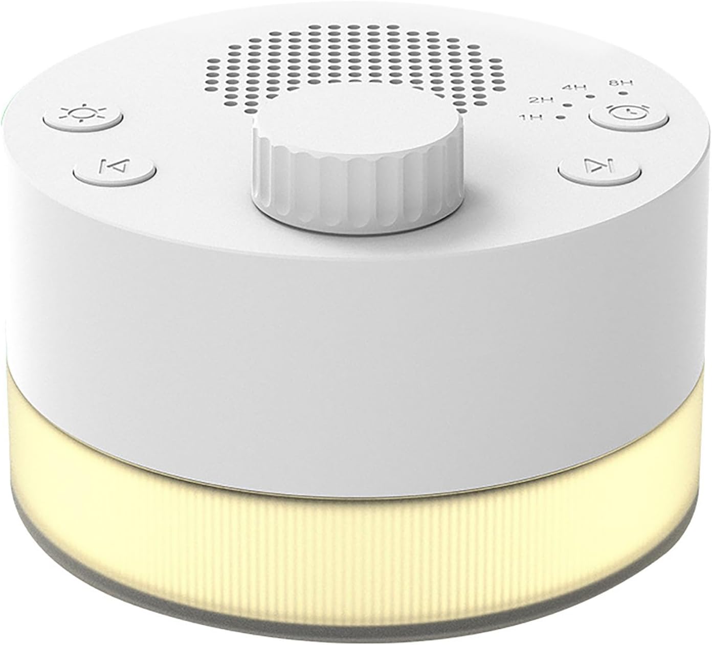 White Noise Sleep Machine with 24 Natural Sounds, Soothing Sleep Sound Machine with Timer 800mAh Battery, Soft Night Light, for Baby Adult Use