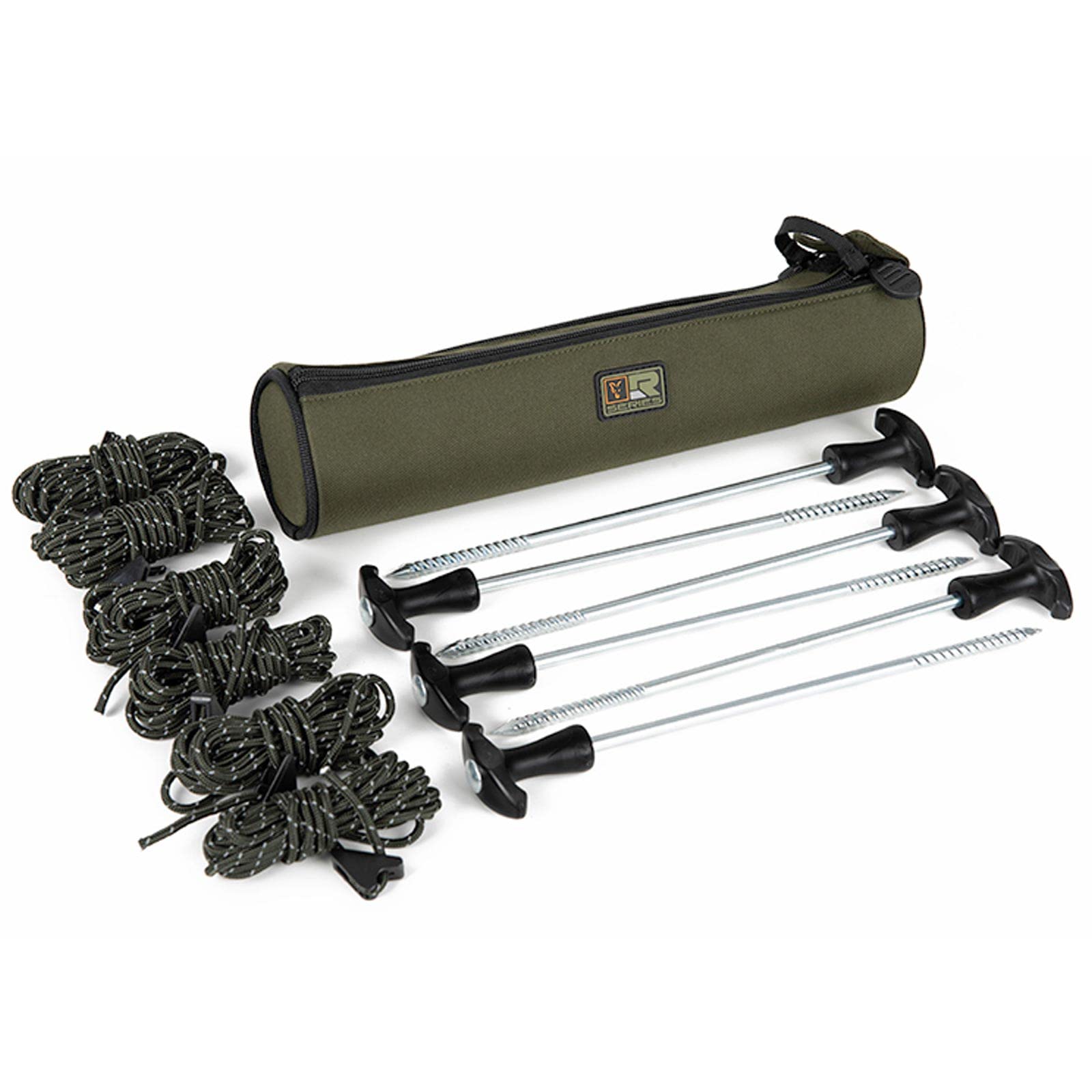Fox Zubehör zum Befestigen vom Angelzelt, Karpfenzelt R-Series Bivvy Storm Pack
