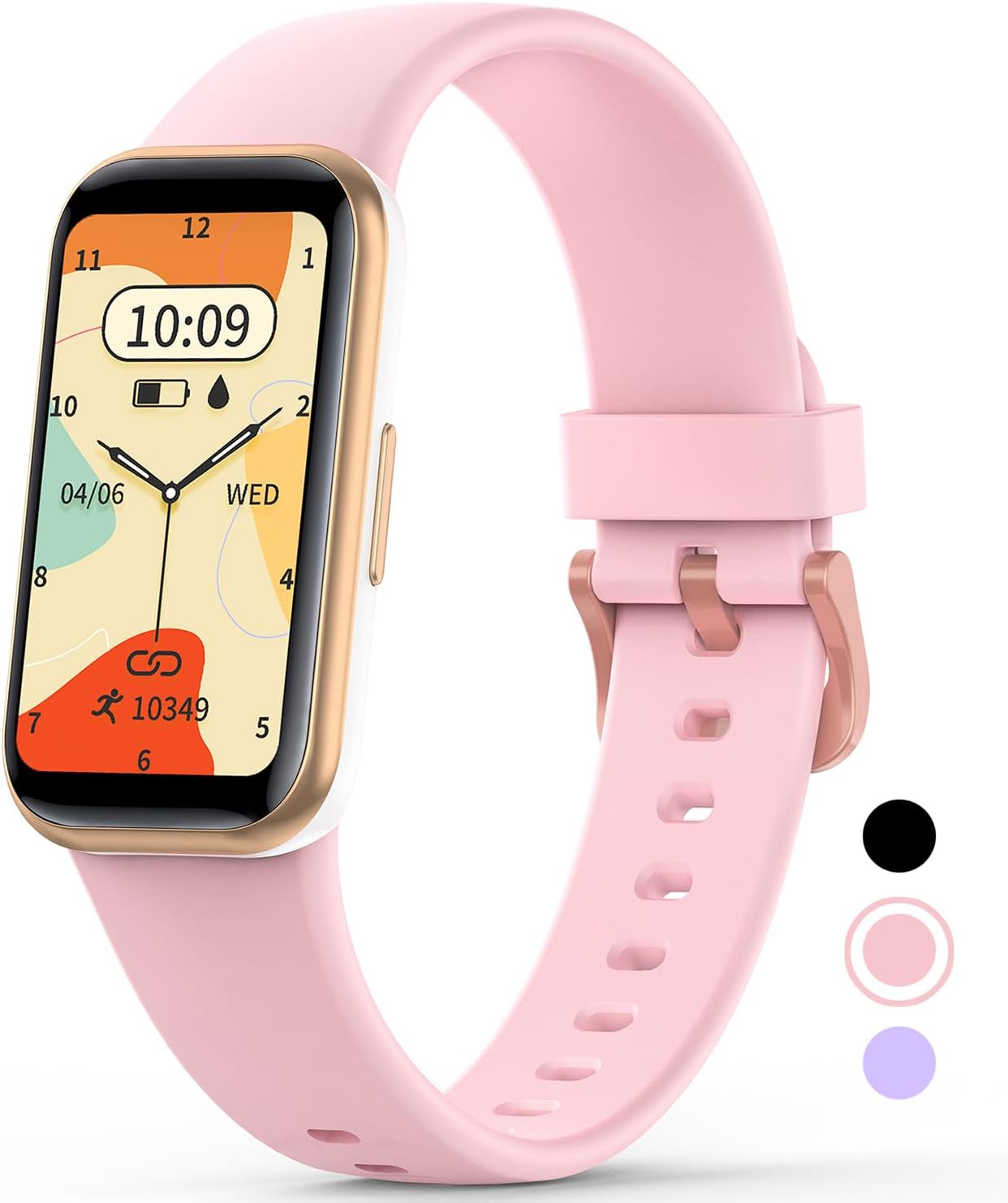 Mgaolo Fitness Tracker with Heart Rate Sleep Blood Oxygen Monitor for