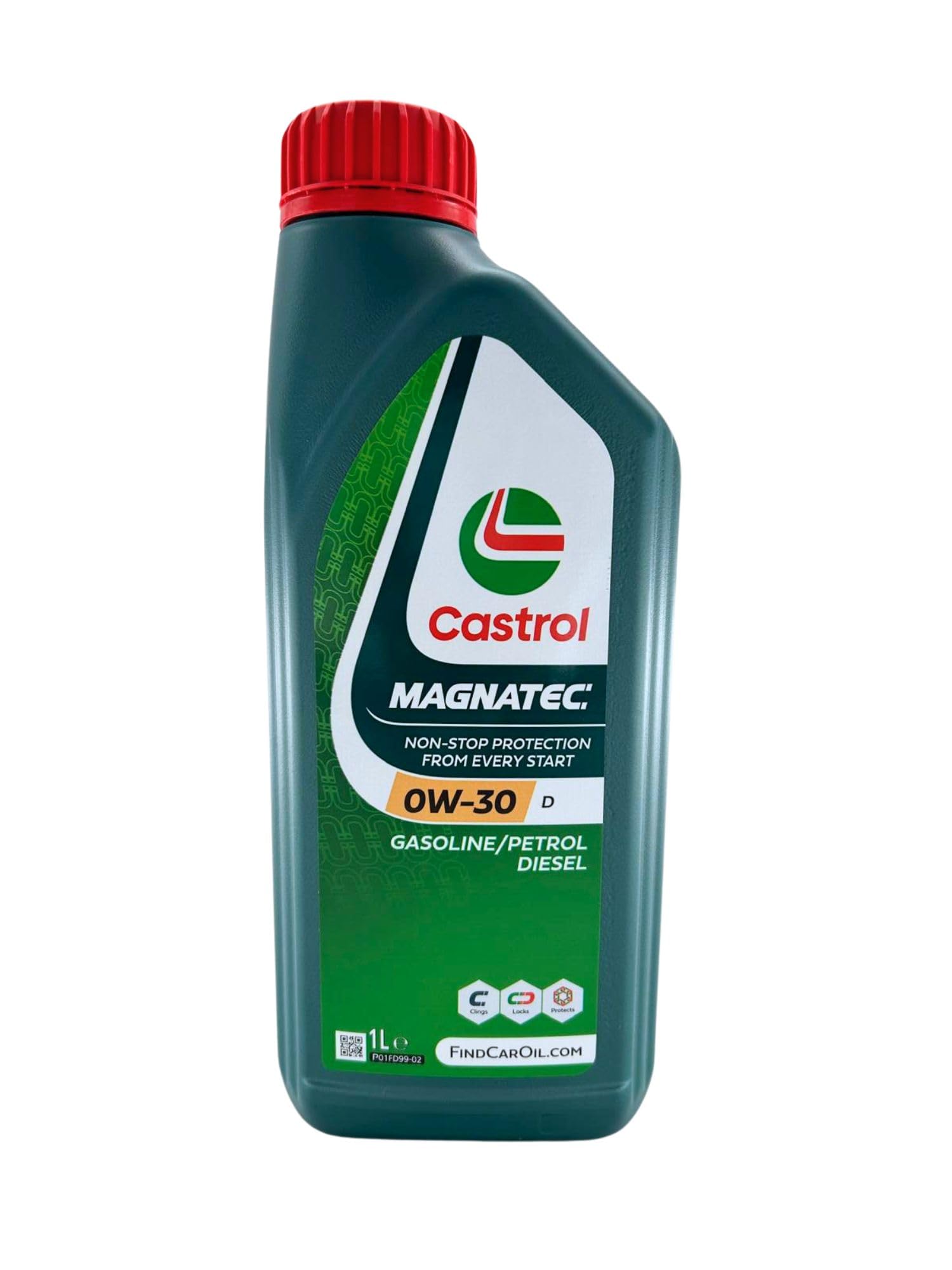 Aceite motor 0w30 coche gasolina diesel lubricante Castrol Magnatec Stop Start 0w30 D con Llavero sacacorchos 8x1lt